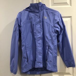 Periwinkle GIRLS 14-16 NORTHFACE RAINCOAT